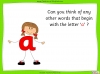 The Letter 'a' - EYFS Teaching Resources (slide 4/21)